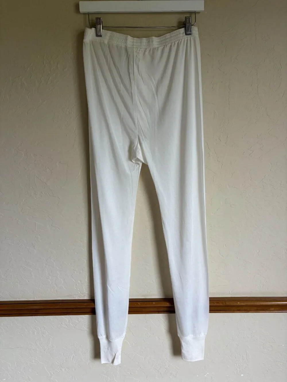 Set of 3 LL Bean Men's Medium 100% Silk Baselayer Top and Two Pairs of Pants
